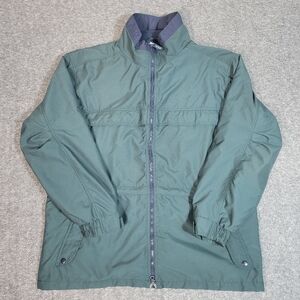 Vintage Reebok Golf Jacket Mens XL Green Windbreaker Full Zip 90s Made In Taiwan